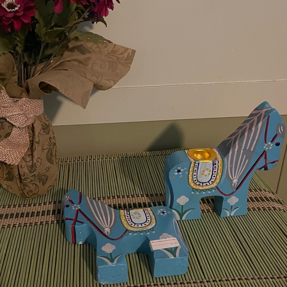 Peoples Republic of China Collectible Horses, Set of 2